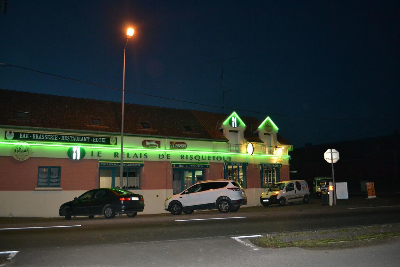 Le Relais De Risquetout Hem-Hardinval Bagian luar foto